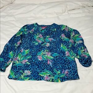 Lilly Pulitzer Leopard Patterned Elsa Top